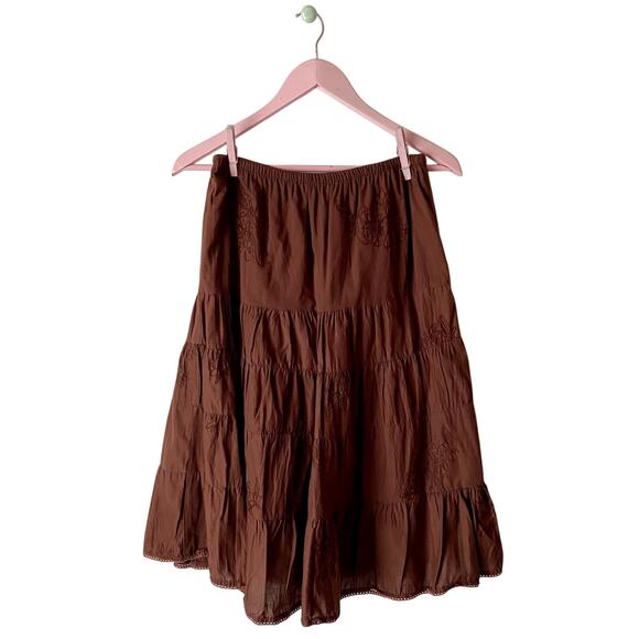 Vintage Cotton Tiered Shirt - Picture 1 of 4